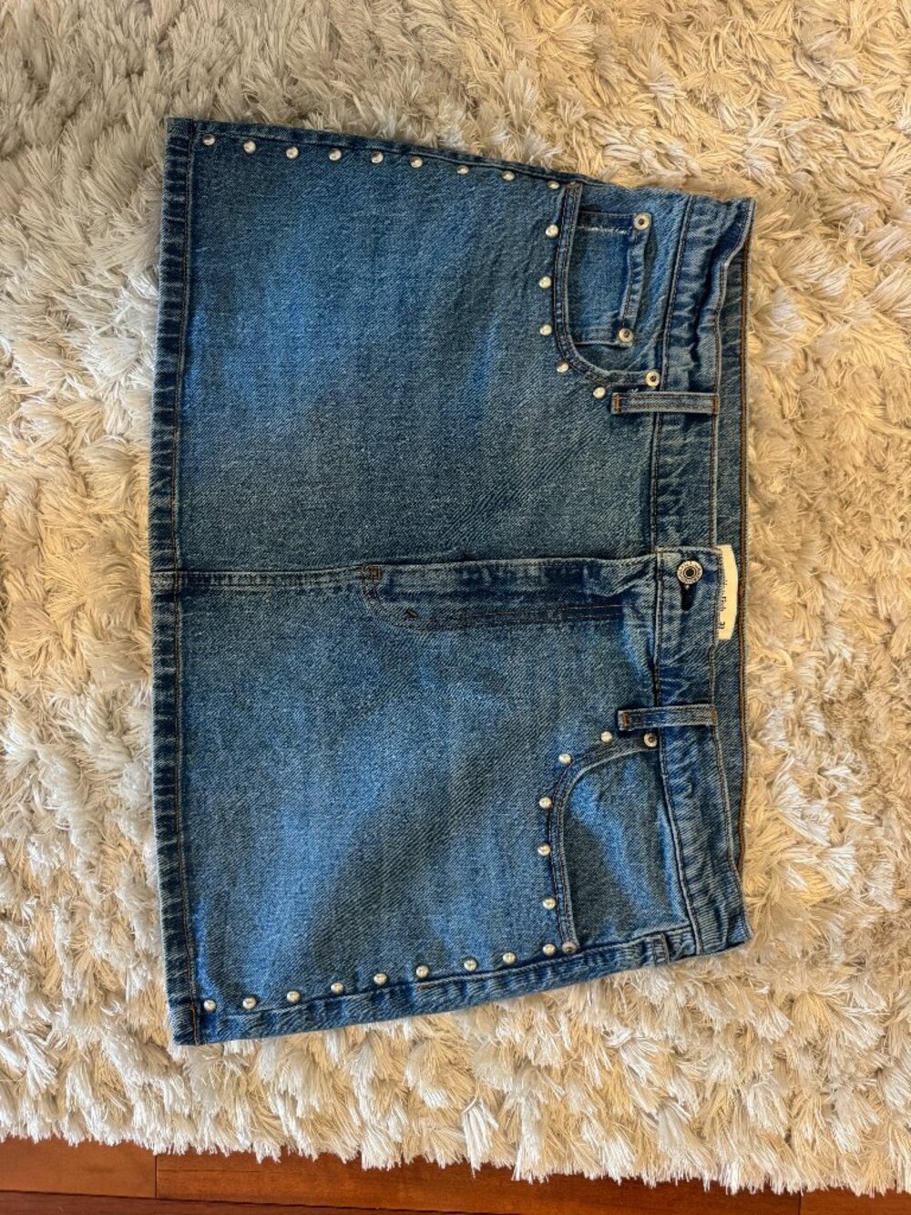 Denim Mini Skirt